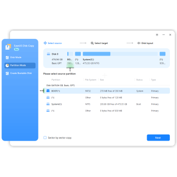 Program Disk Copy⁠ EaseUS